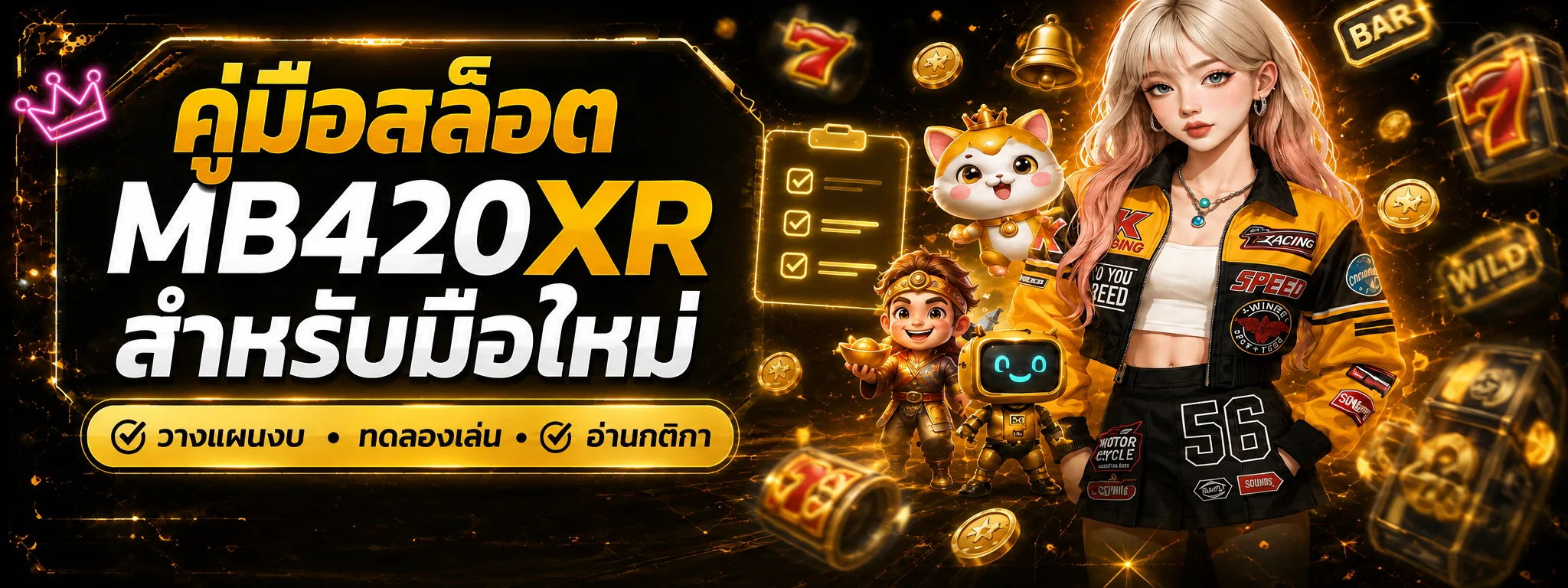 MB420XR คู่มือเล่นสล็อตออนไลน์สำหรับมือใหม่